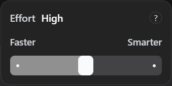 普通思考强度切换器