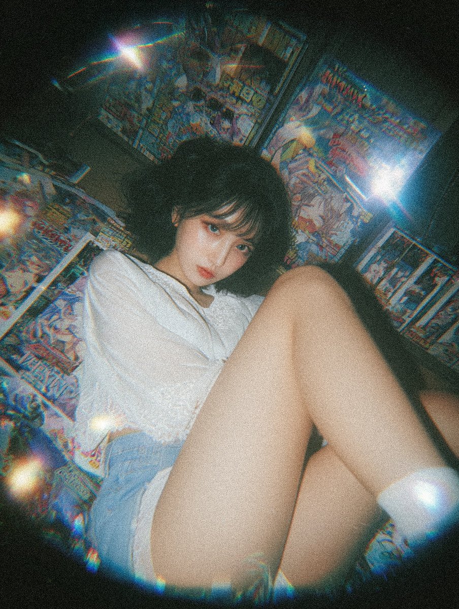 梦幻般美女胶片照片