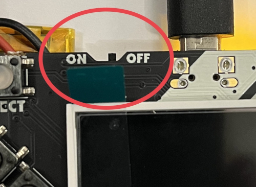 location of on off switch