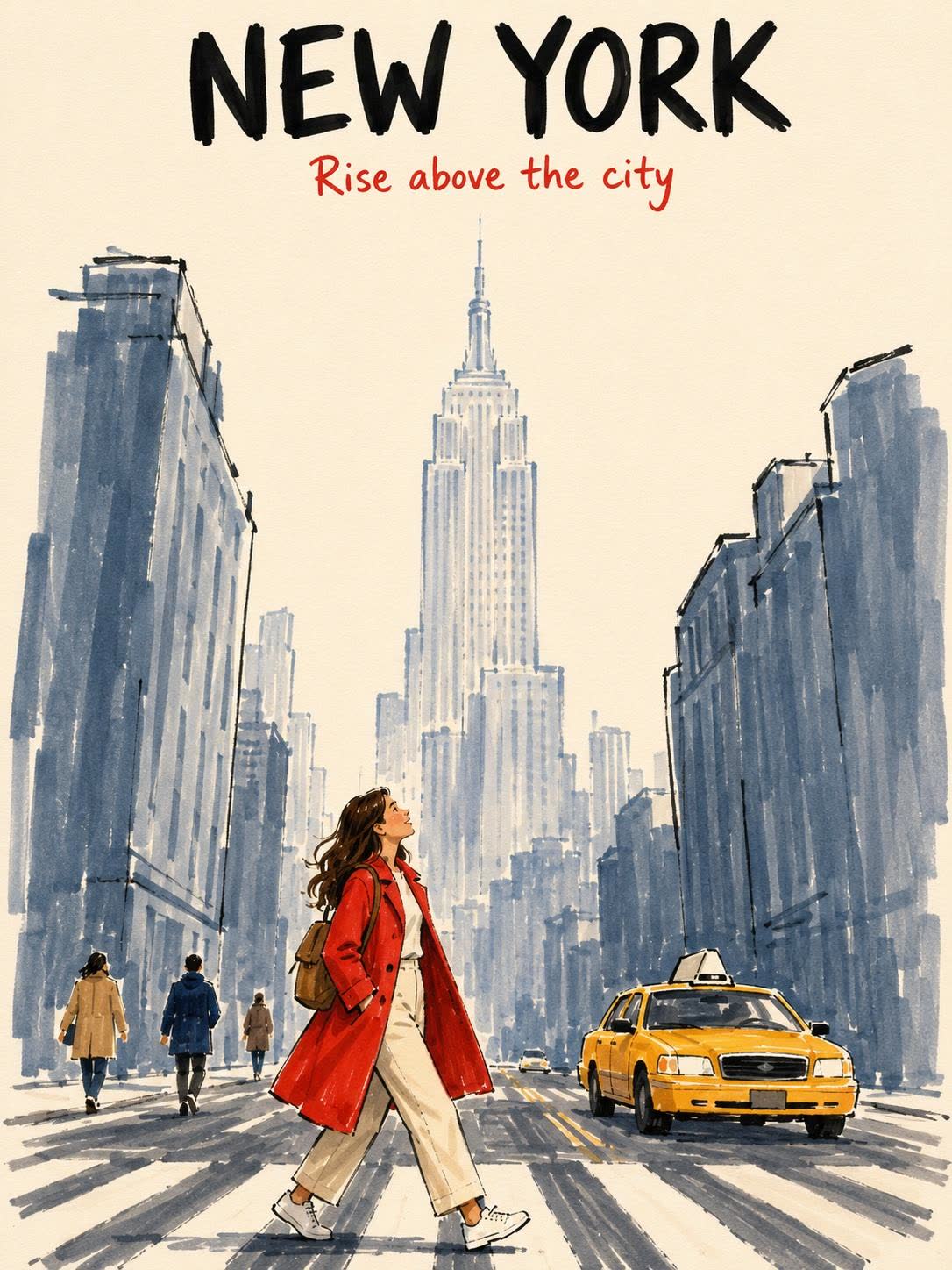 New York travel poster
