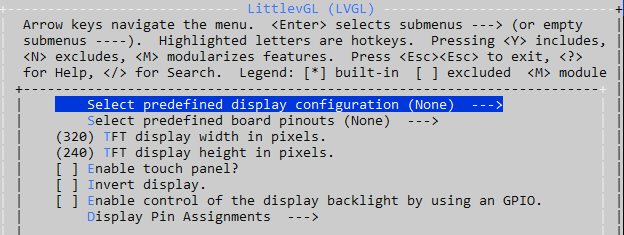 Component Menu