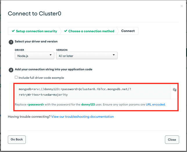 11-cluster application code