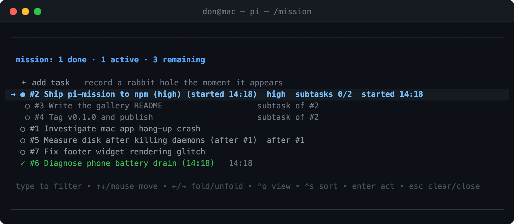 pi-mission screenshot 1