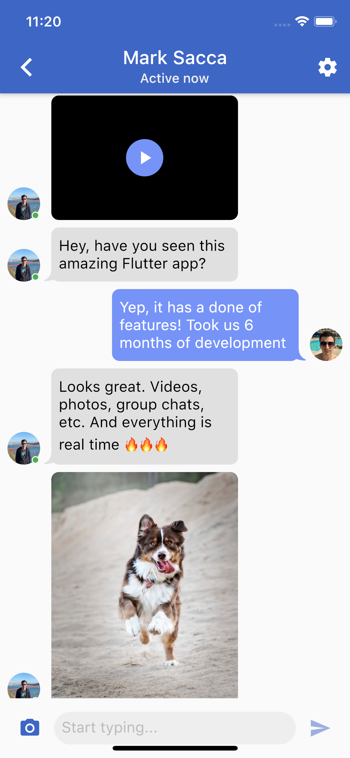 Flutter Chat App   preview 4