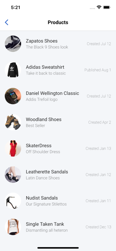 Flutter Dashboard App Template preview 4