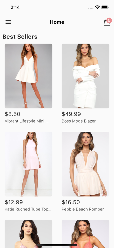 Flutter Ecommerce App   screenshot 5