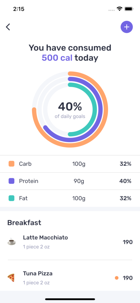 Flutter Fitness App Template preview 3
