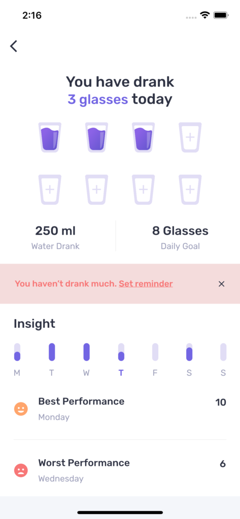 Flutter Fitness App Template preview 4