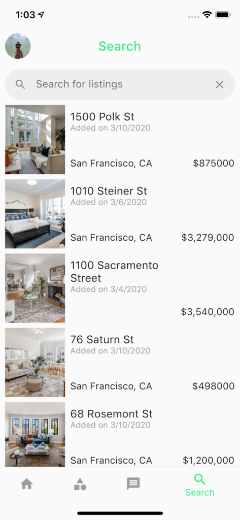 Flutter Real Estate App Template   preview 4