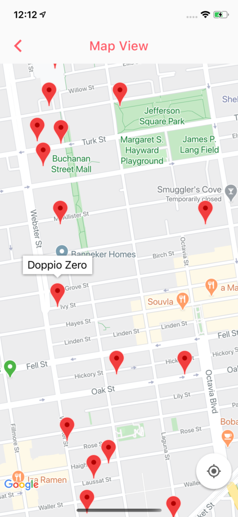 Flutter Universal Listings App Template   preview 3