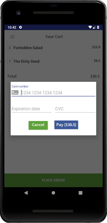 Kotlin Restaurant App Template preview 3