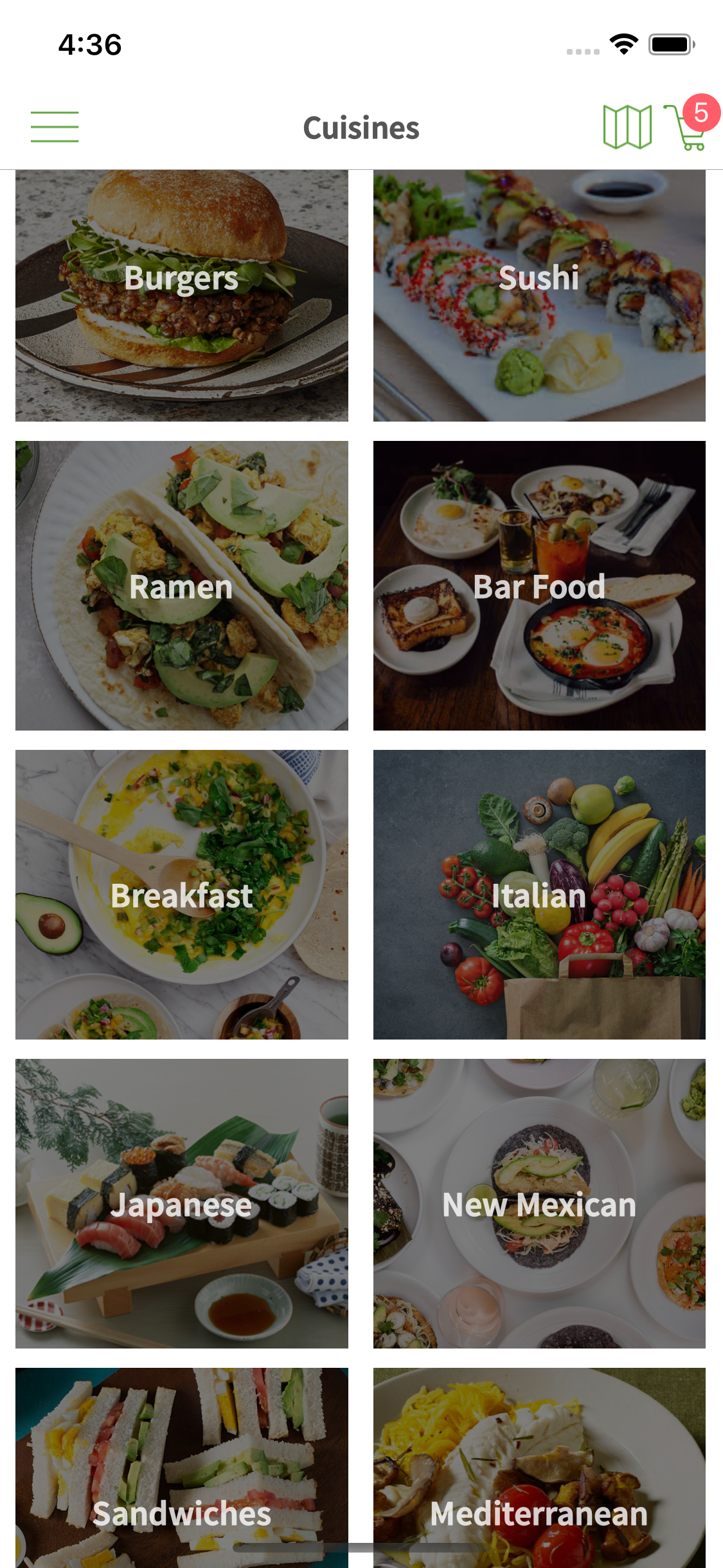 React Native Food Delivery App Template screenshot 5