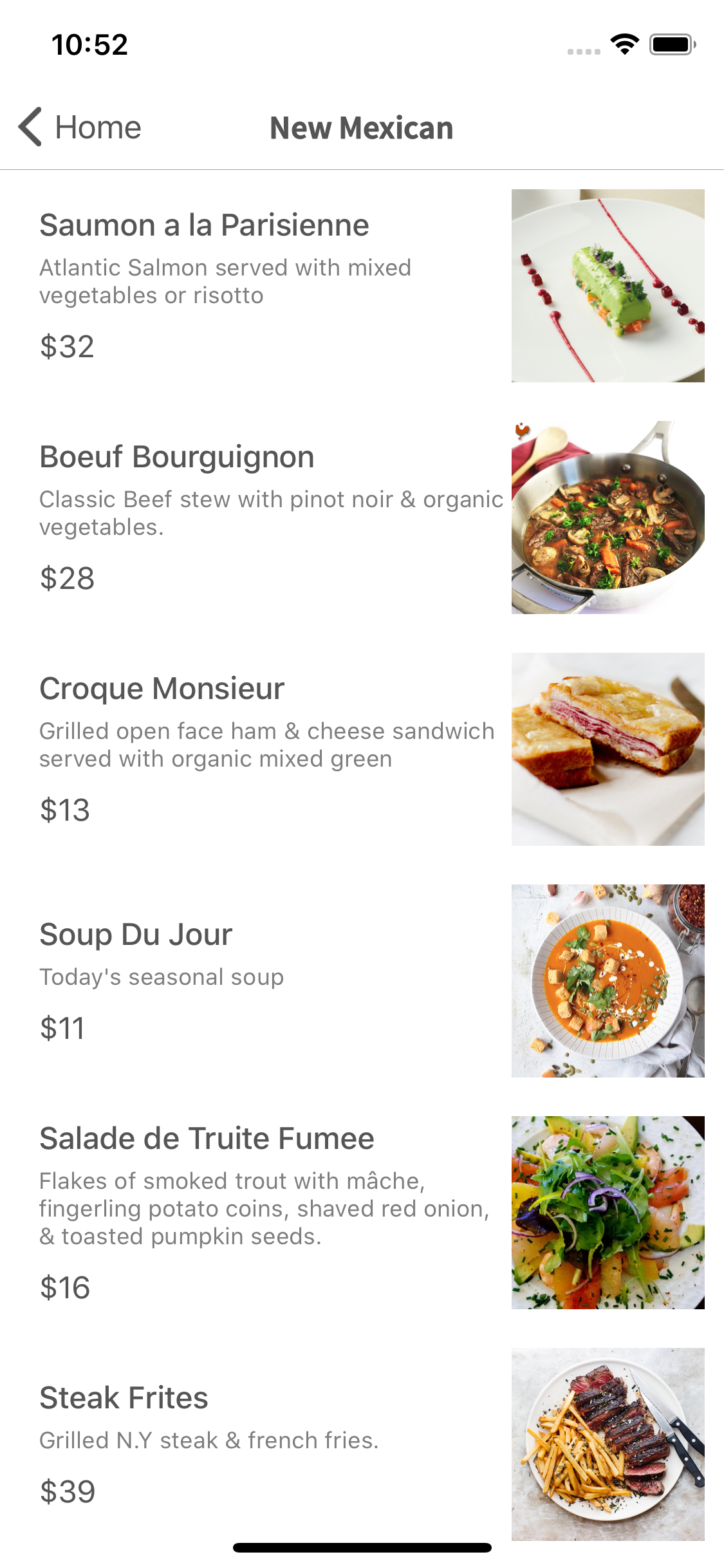 React Native Food Delivery App Template screenshot 3