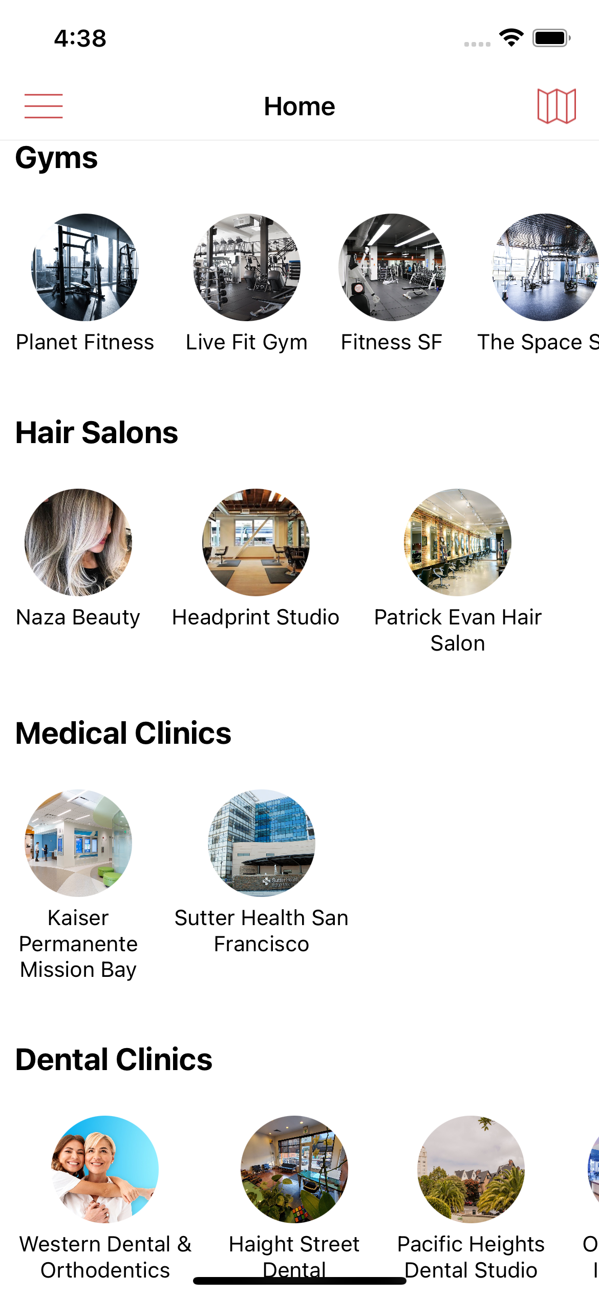 React Native Booking App preview 4