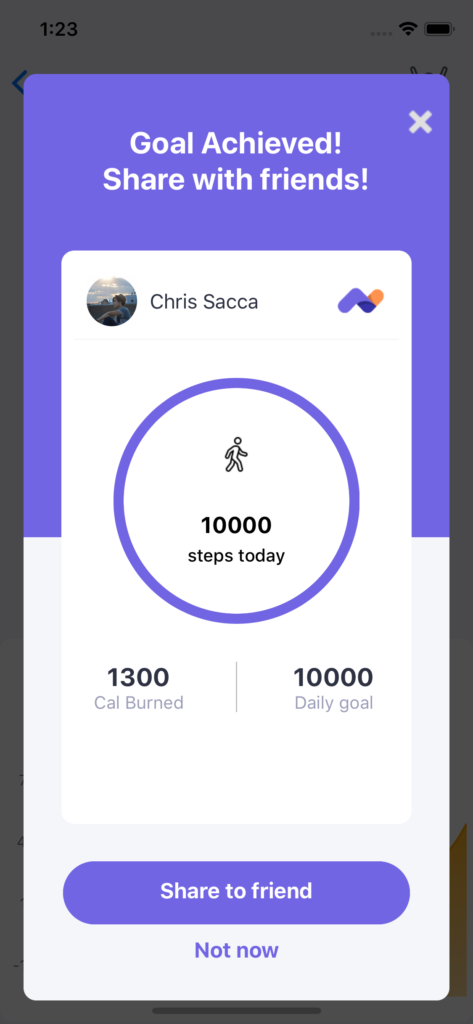 React Native Fitness App   preview 4