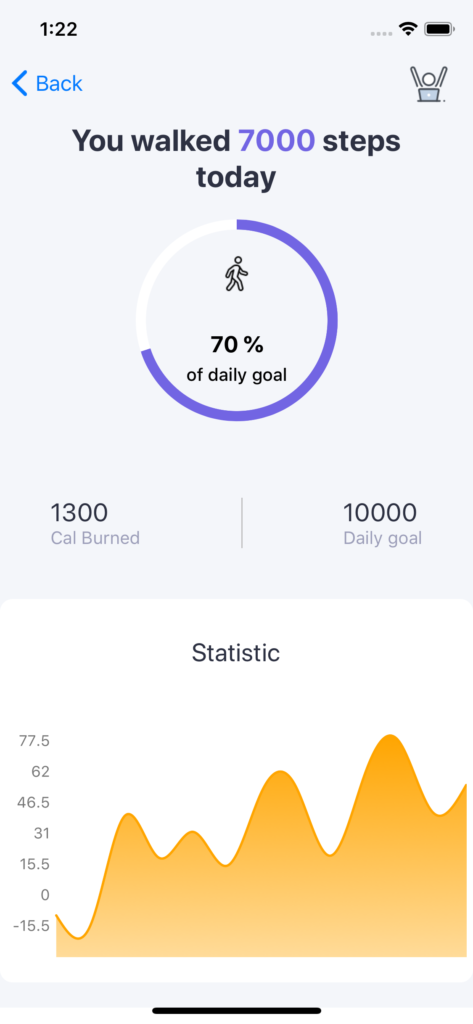 React Native Fitness App   preview 3