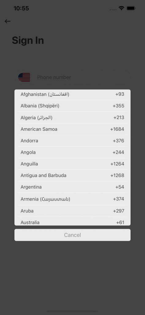 React Native Taxi App preview 3