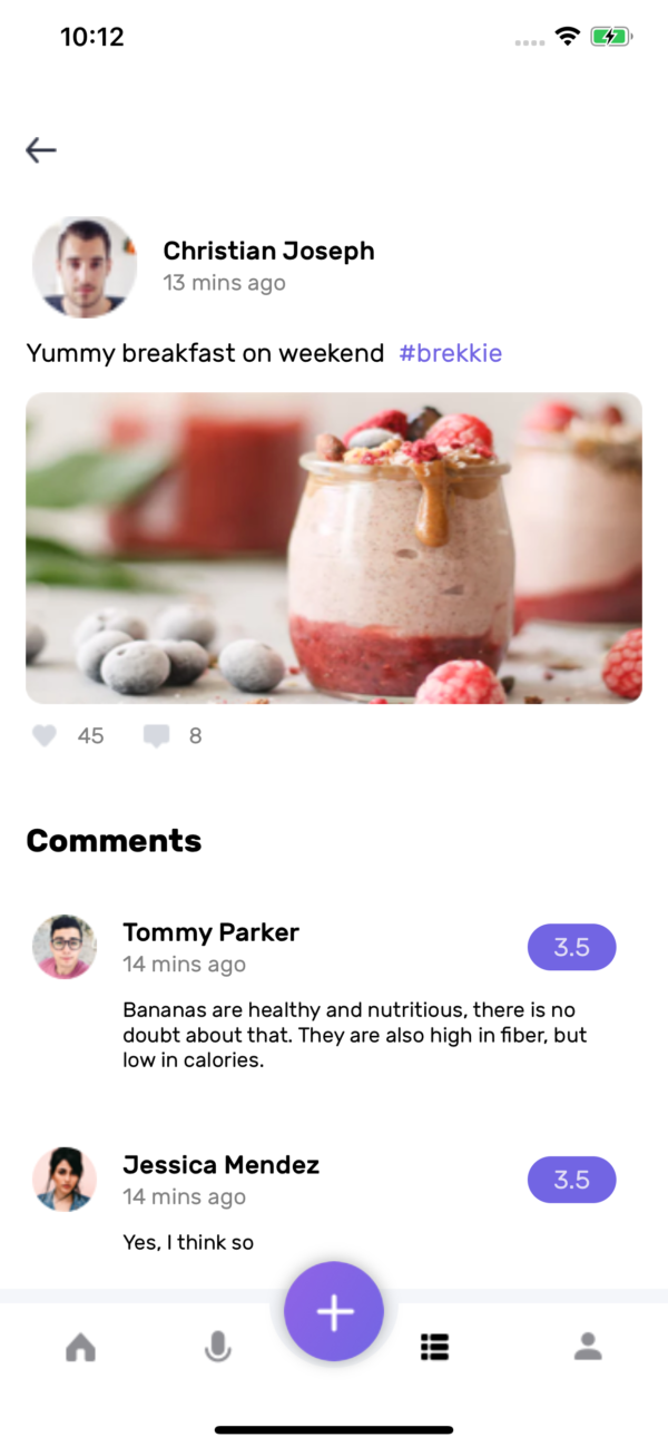 Swift Fitness App Template   preview 3