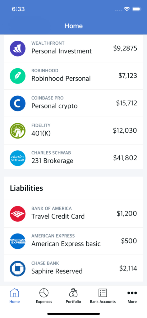 Swift Finance App Template   preview 3