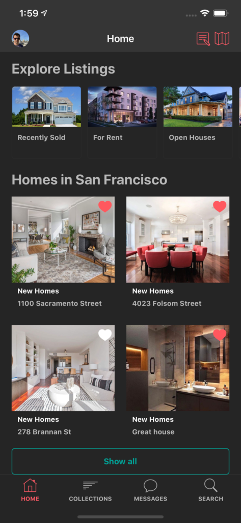 Swift Real Estate App Template   preview 2