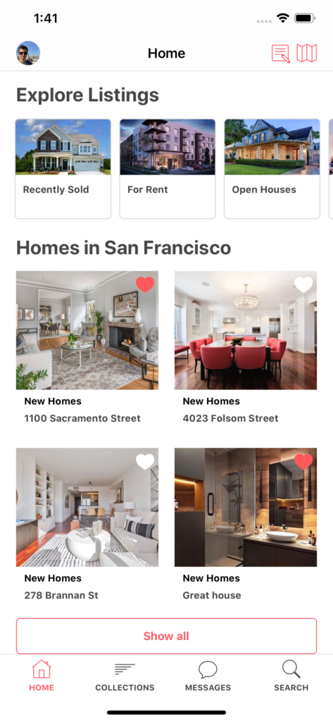 Swift Real Estate App Template   preview 1