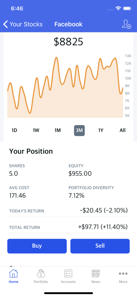 Swift Stock Trading App Template   preview 1