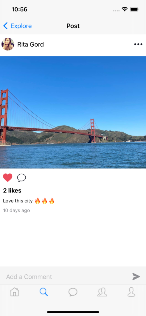 Swift Instagram Clone preview 4