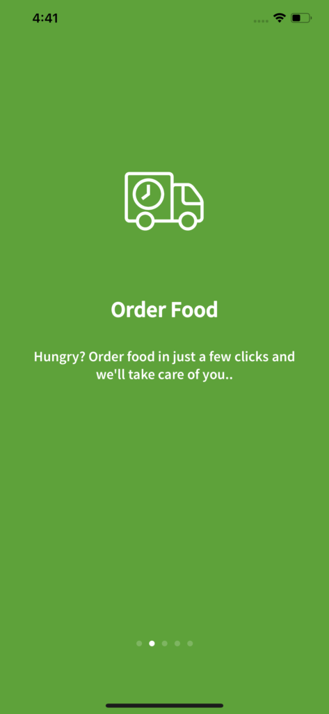 Swift Food Delivery App Templates preview 4
