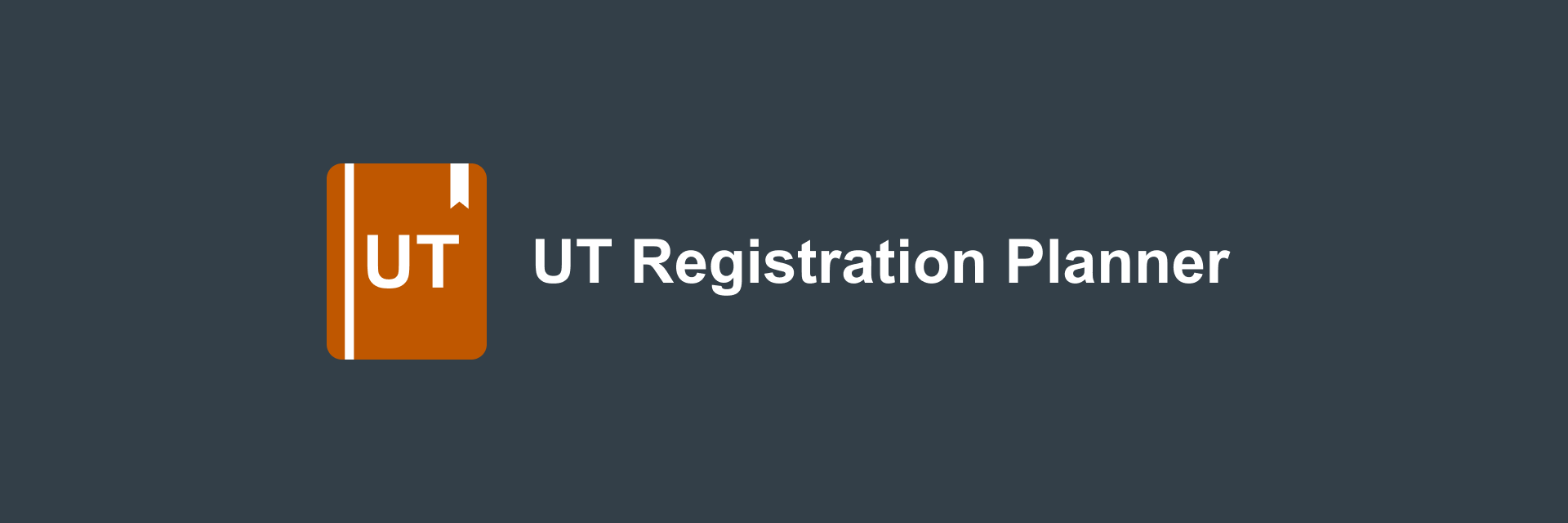 UT Registration Planner Repo Banner