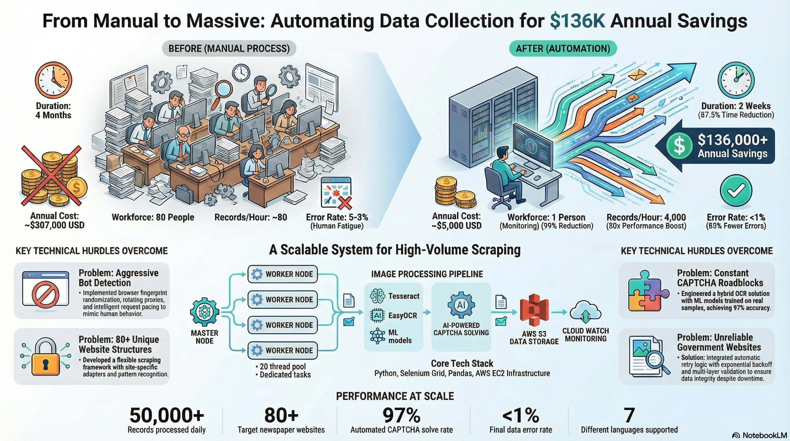 Senior Software Engineer architecture diagram