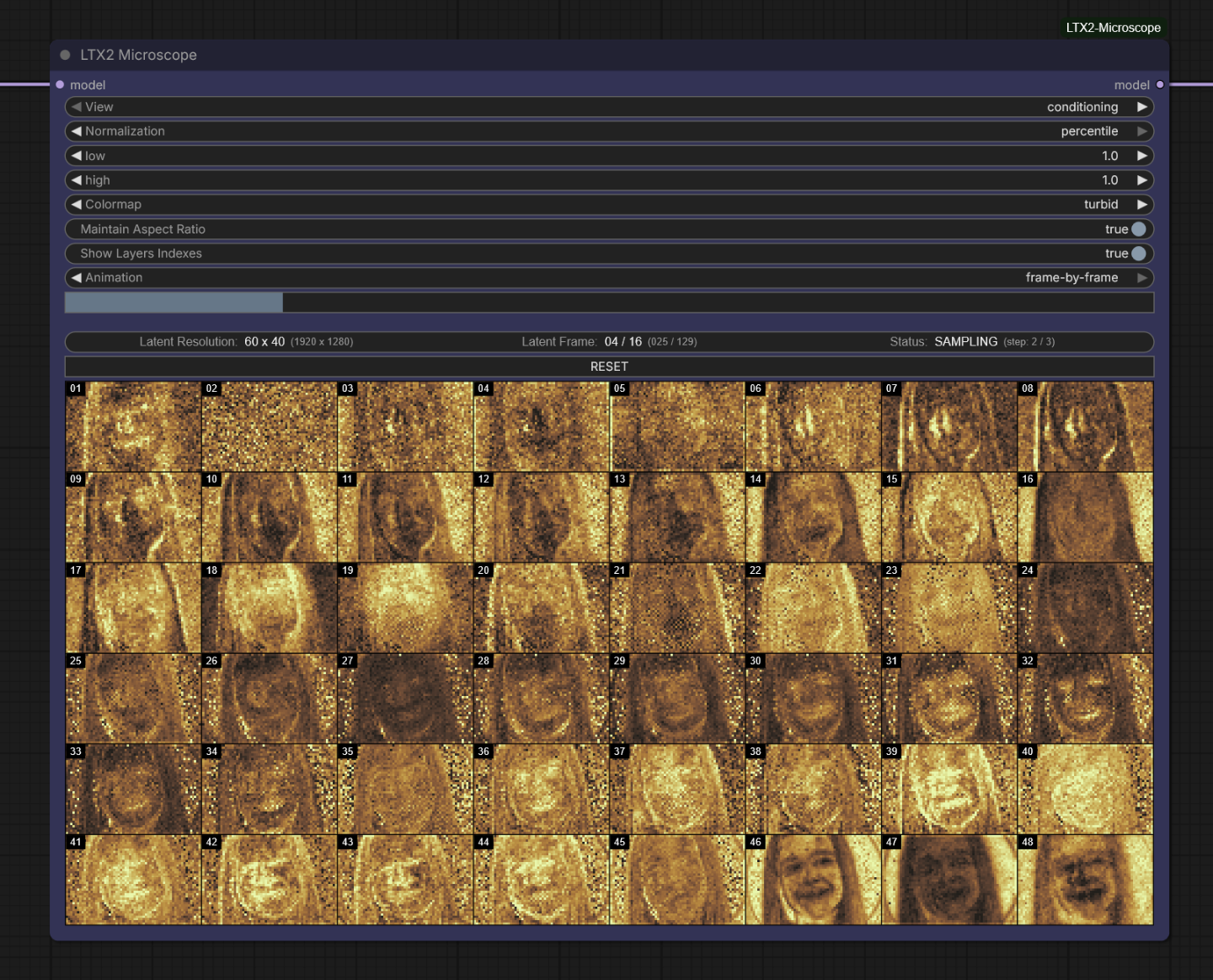 Screenshot of LTX-2 Microscope.