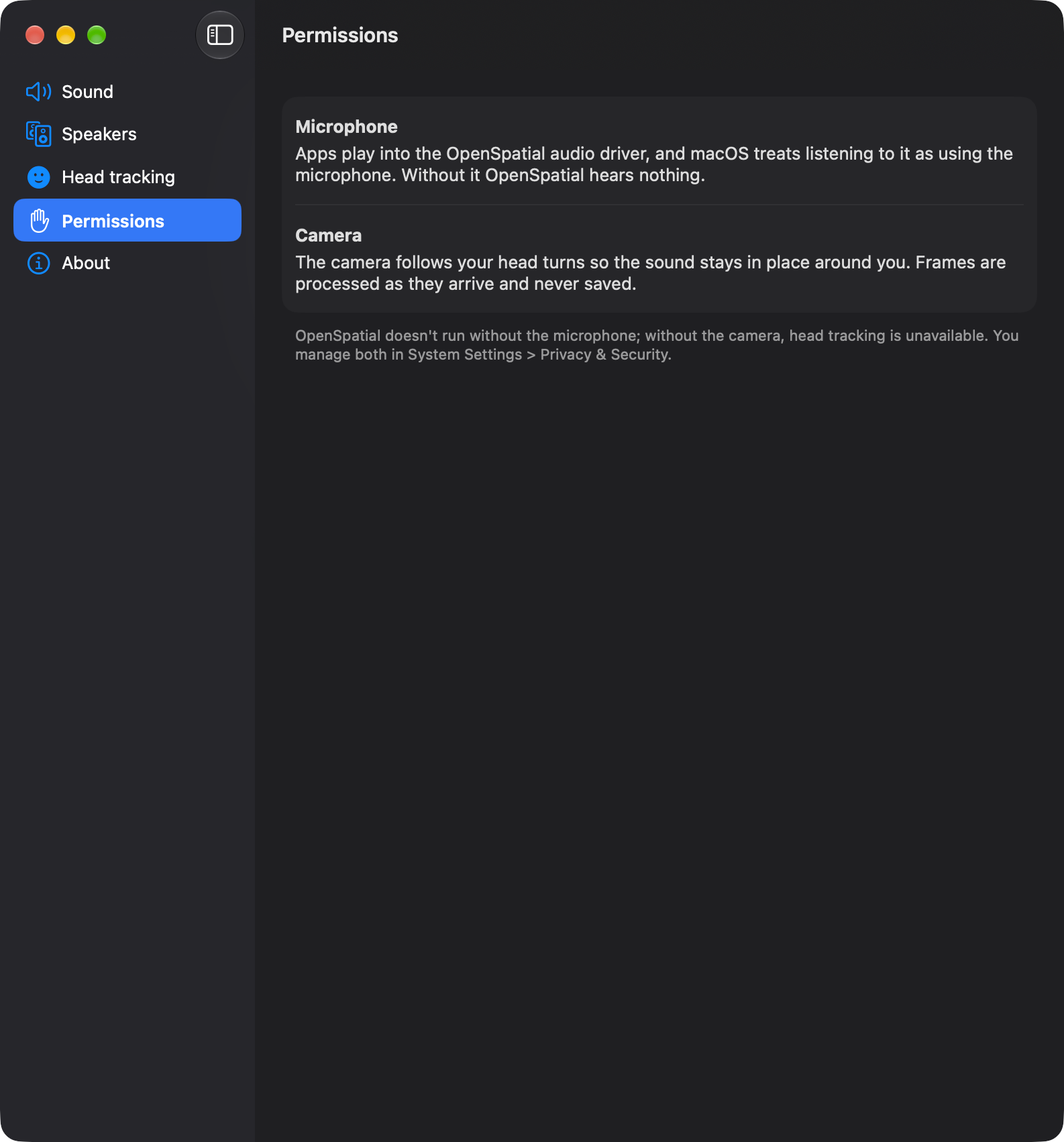 OpenSpatial screenshot 4