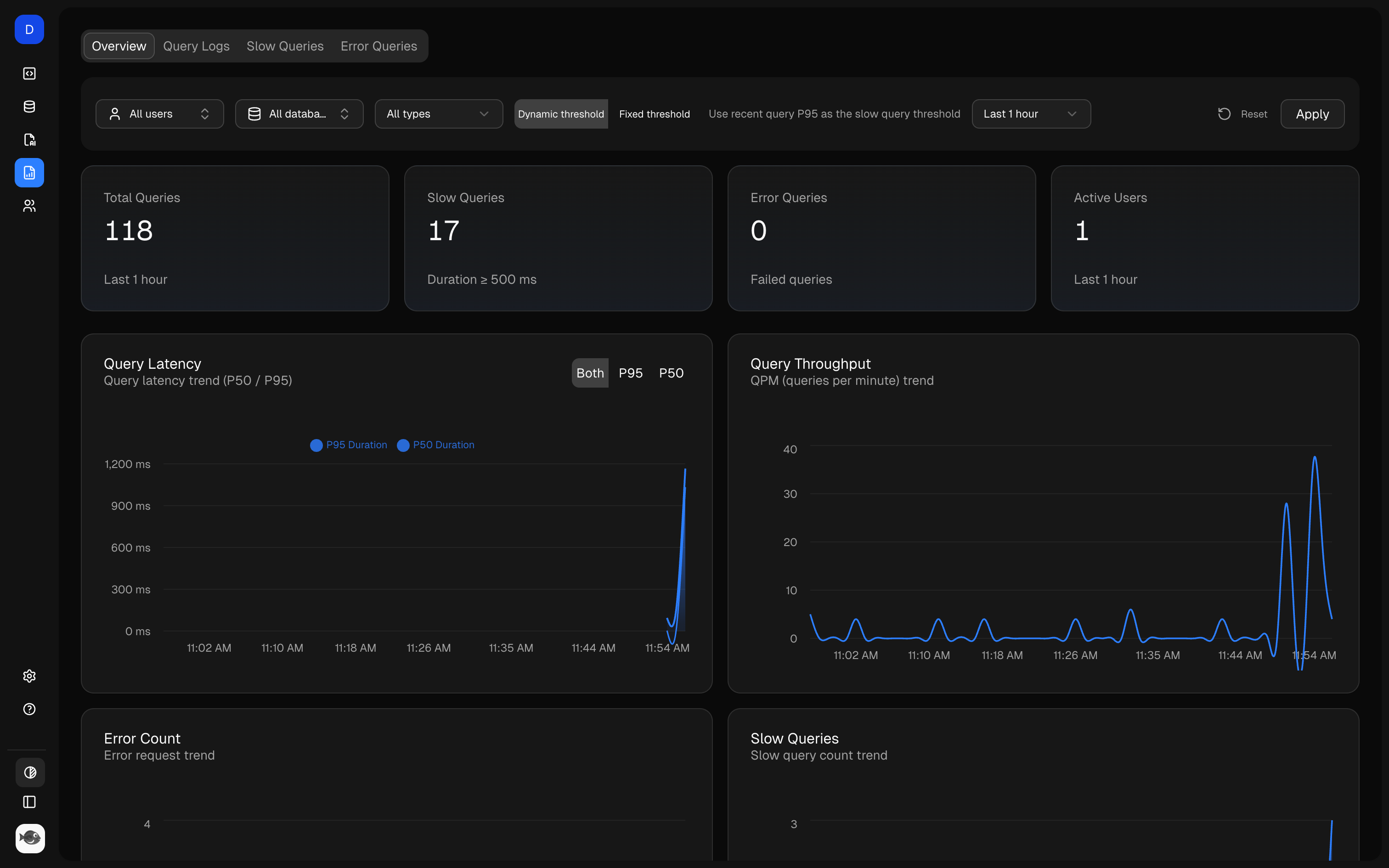 Dory ClickHouse monitoring