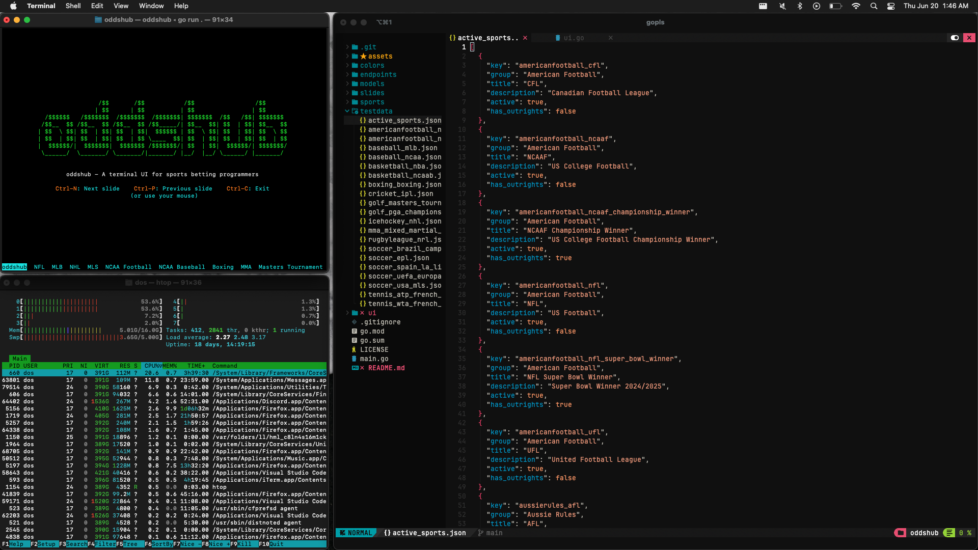 oddshub-on-desktop