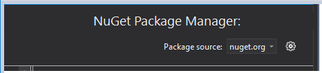 NuGet Package source