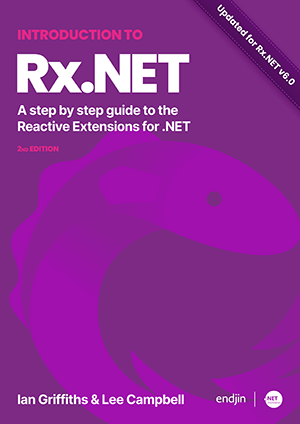 Introduction to Rx.NET 2nd Edition book cover.