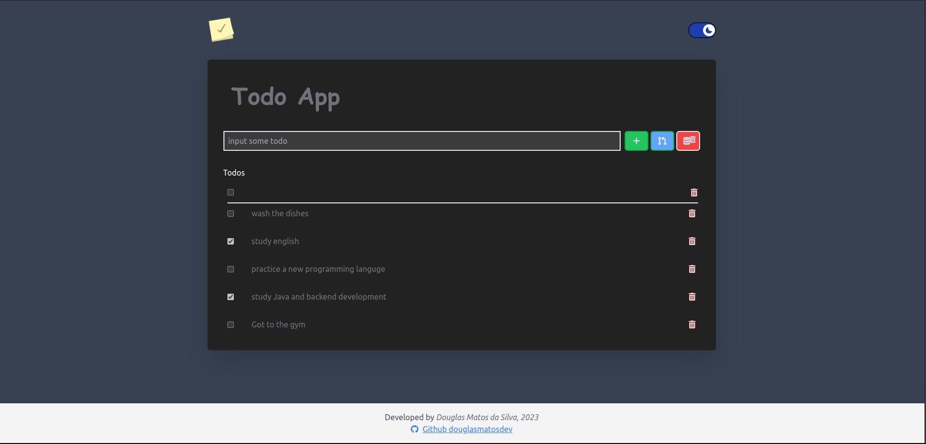 Todo App Desktop