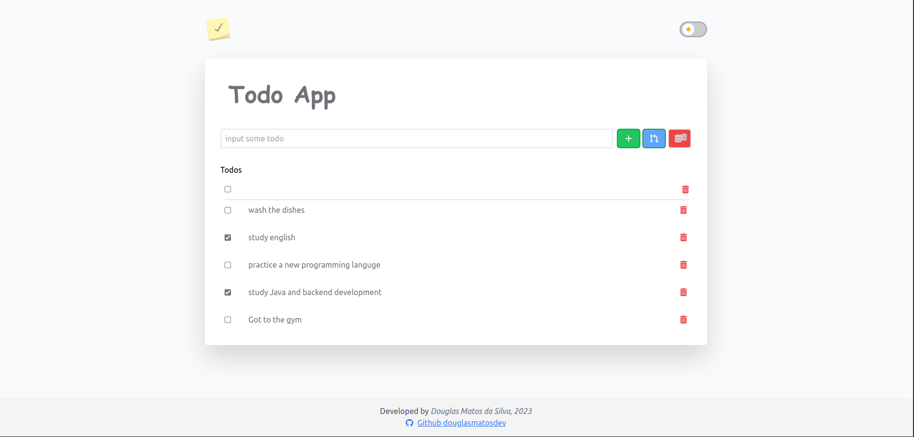 Todo App Desktop