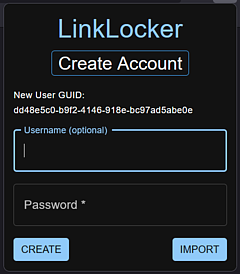 GitHub - dougpowers/LinkLocker: An encrypted link manager written with ...