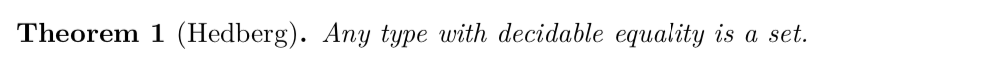 Compiled LaTeX PDF for simple block-level theorem