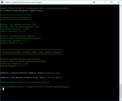 CLI-Screenshot