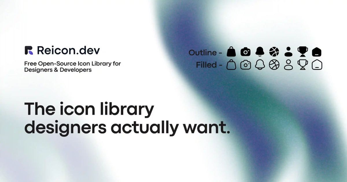 Reicon — Free Open-Source Icon Library