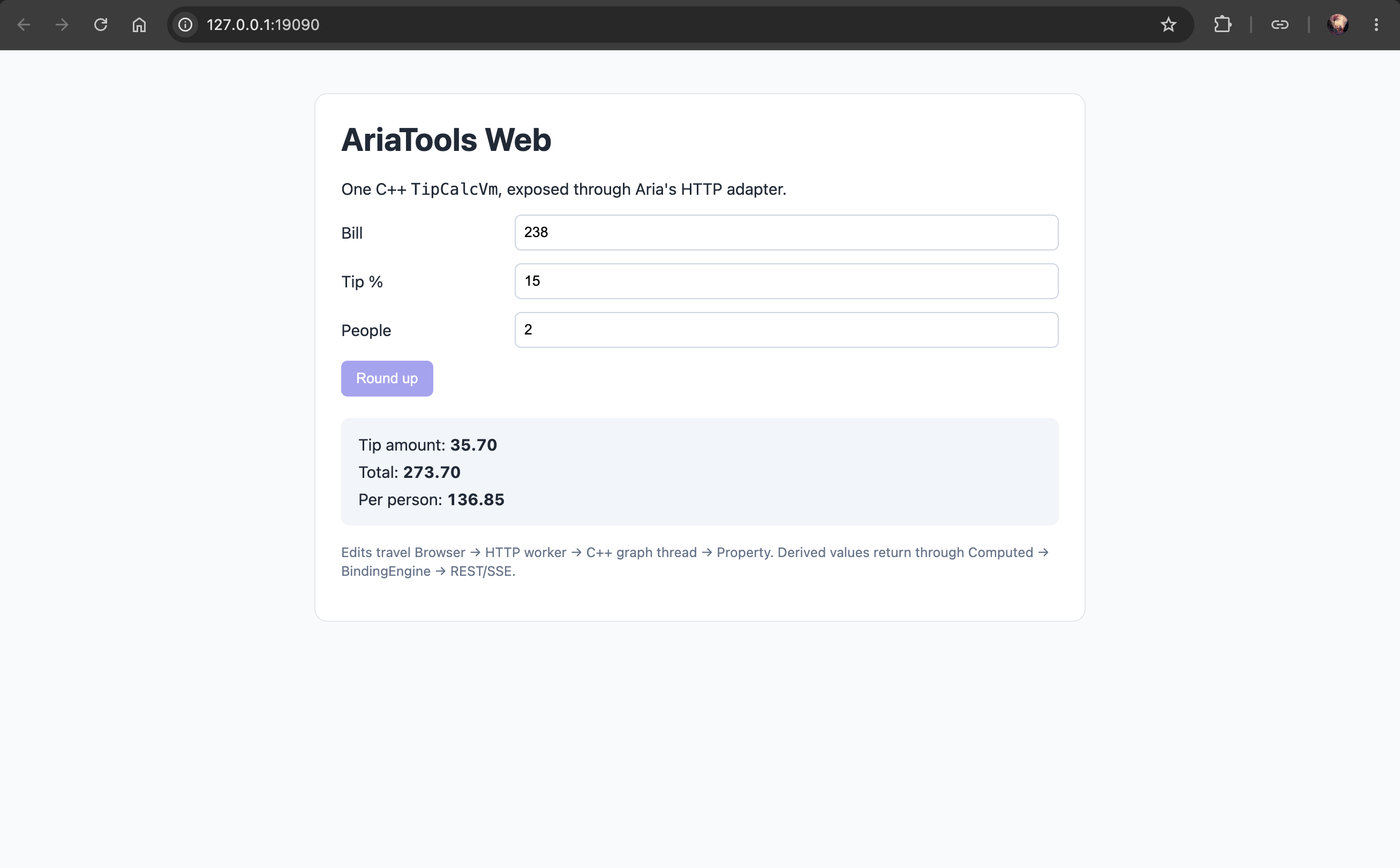 AriaTools-Web