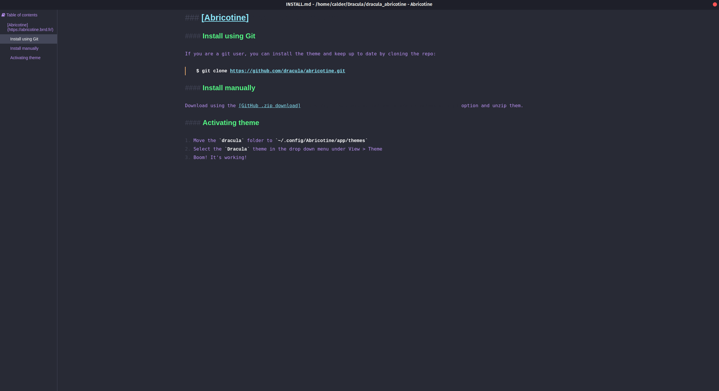 Abricotine - screenshot 1