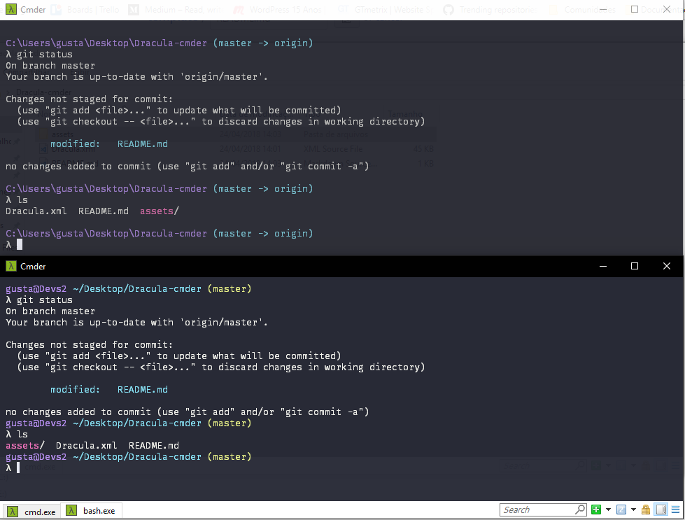 Cmder's shell in other terminals · cmderdev/cmder Wiki · GitHub