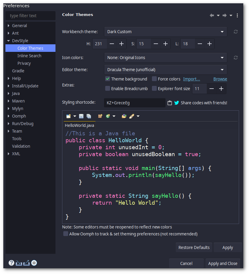 Eclipse INSTALL md At Master Dracula eclipse GitHub