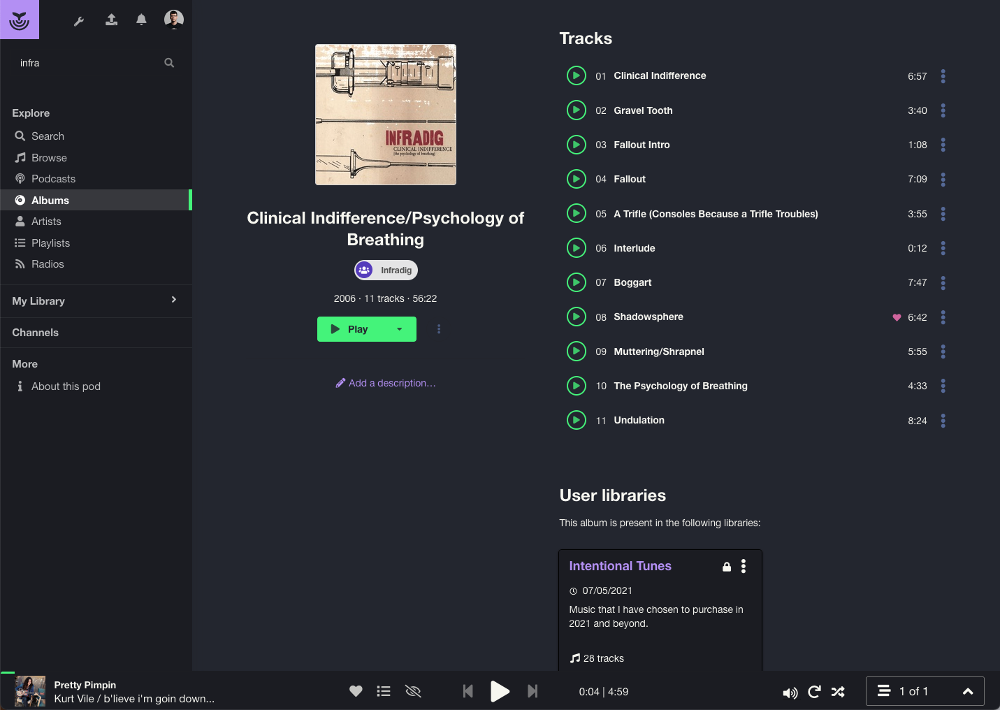Funkwhale - screenshot 1
