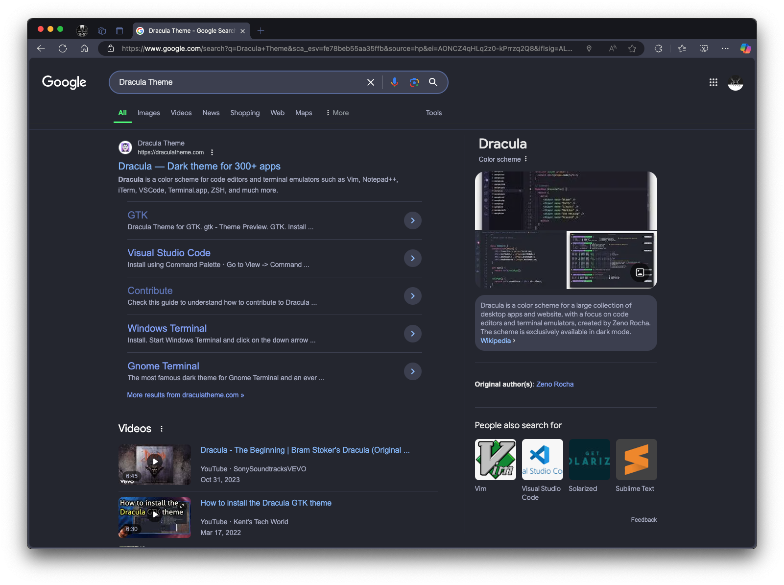 Google Search - screenshot 1