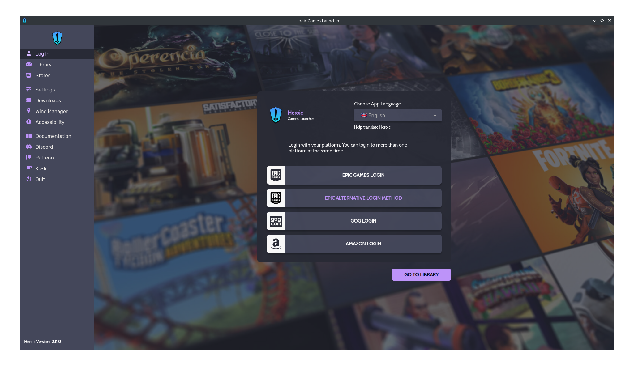Heroic Games Launcher - screenshot 1