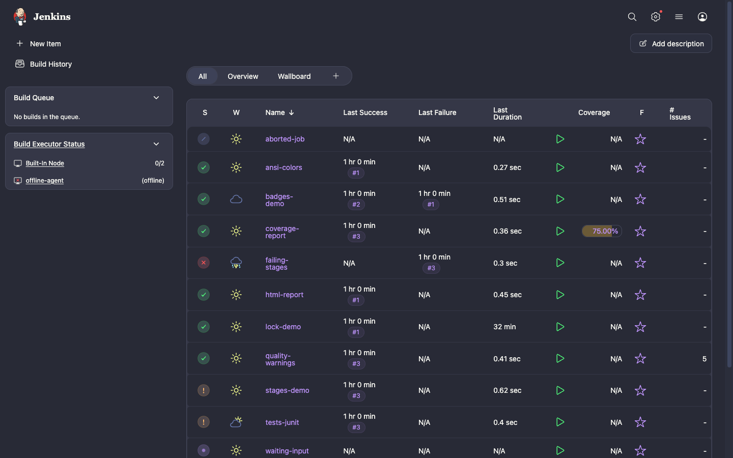 Jenkins - screenshot 1